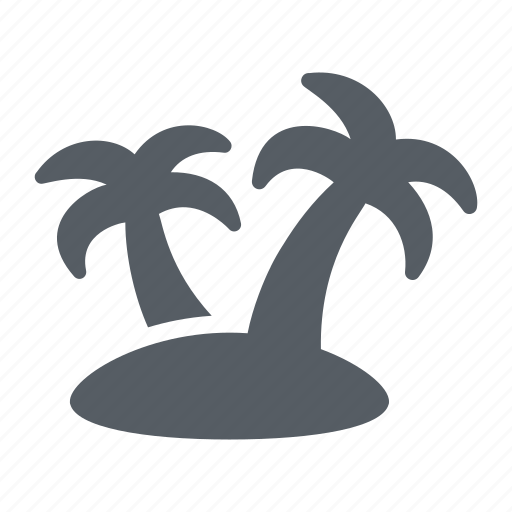 Destination, island, palm, travel, tree, tropical icon - Download on Iconfinder