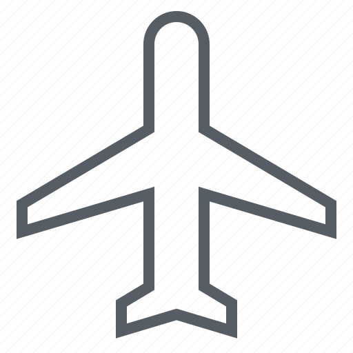 Airplane, airport, fly, plane, transportation, travel icon - Download on Iconfinder