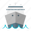 boat, travel, vacation, delivery, sea, ship, transport 