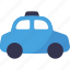 taxi, side view, pickup car, automobile, car, cab, transportation, vehicle, transport 