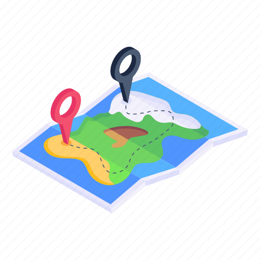 Navigation, location map, location pins, gps, map icon - Download on Iconfinder