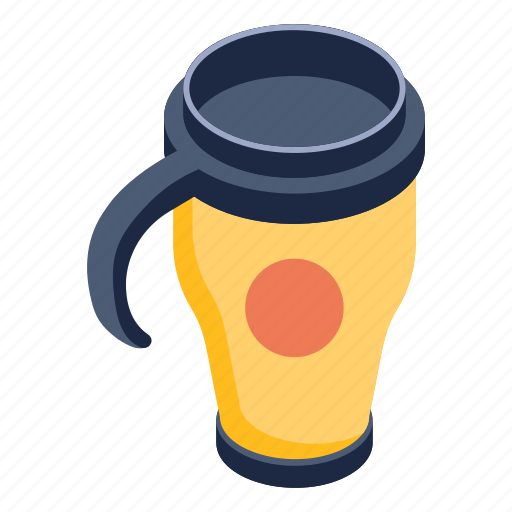 Coffee mug, travel mug, portable mug, thermo mug, thermo cup icon - Download on Iconfinder