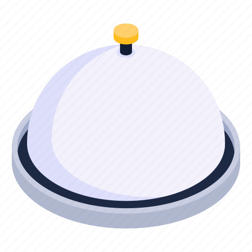 Serving dish, food tray, cloche, food lid, catering icon - Download on Iconfinder