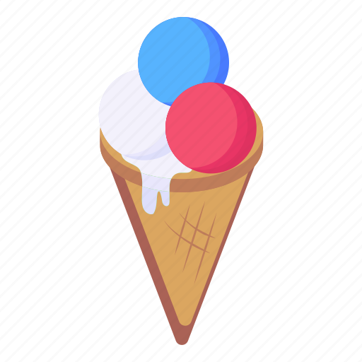 Ice cream, ice cone, gelato, sundae, dessert icon - Download on Iconfinder
