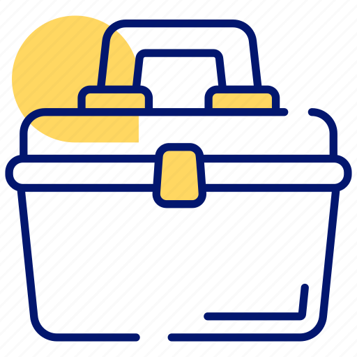 Portable, cooler, beach, box, summer, travel, food icon - Download on Iconfinder