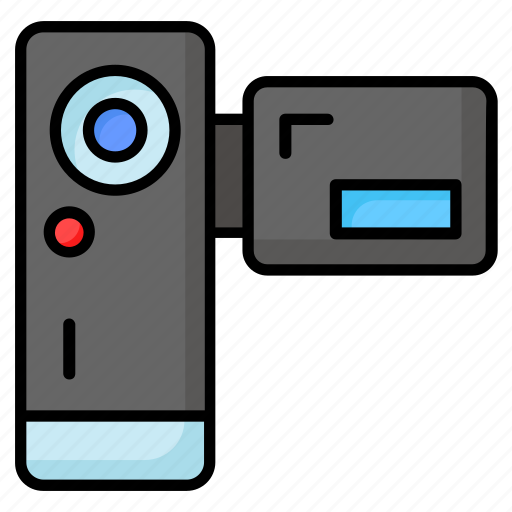 Handycam, digital, camera, camcorder, video, electronic, hardware icon - Download on Iconfinder