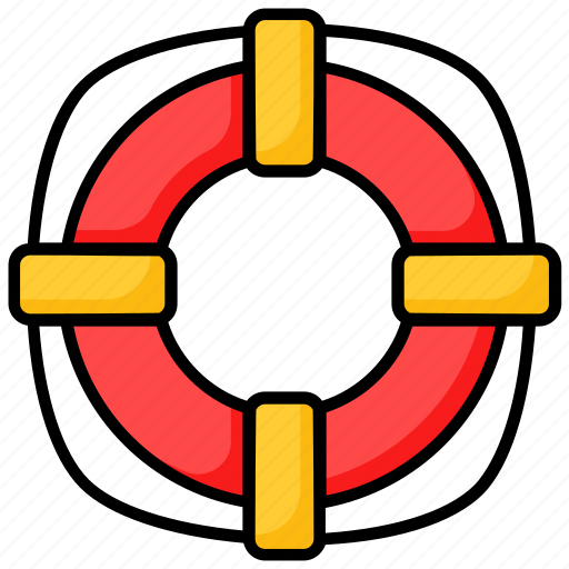 Lifebuoy, lifeguard, lifesaver, lifebelt, rescue, tube, protection icon - Download on Iconfinder