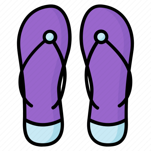 Flip flops, chappal, sandals, slippers, footwear, fashion, shoes icon - Download on Iconfinder