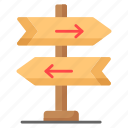 signpost, guidepost, direction, information, signboard, guide, arrrow