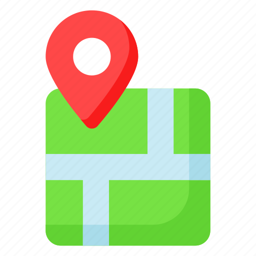 Map, navigation, location, direction, gps, pointer, marker icon - Download on Iconfinder