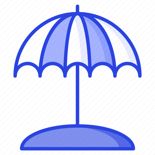 Beach, umbrella, ball, seaside, seashore, sand, sunshade icon - Download on Iconfinder
