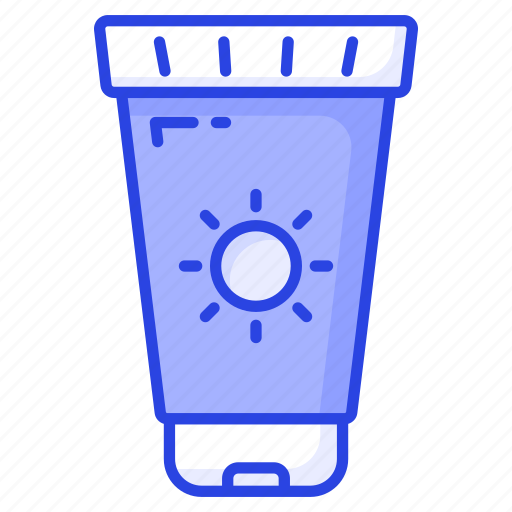 Sunblock, sunscreen, lotion, cream, bottle, sun, cosmetic icon - Download on Iconfinder