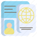 travel, tourism, passport, document, certificate, immigration, identity