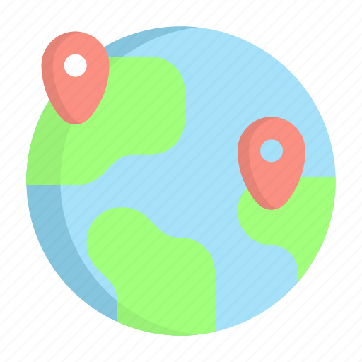 Travel, tourism, world, earth, global, map, geography icon - Download on Iconfinder