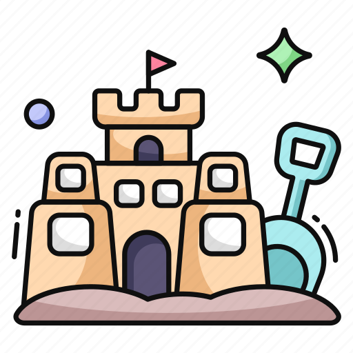 Castle, fort, fortification, fortress, citadel icon - Download on Iconfinder