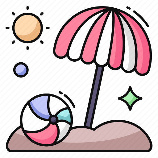 Beach, sports tool, sports equipment, playball, ball icon - Download on Iconfinder