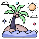 palm tree, coconut tree, beach tree, arecaceae, nature