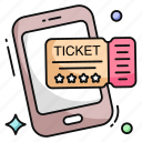mobile ticket, raffle, voucher, permit pass, travel pass