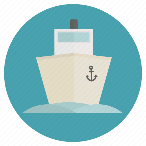 Boat, cruise, freight, fun, holiday, ocean, sailing icon - Download on Iconfinder