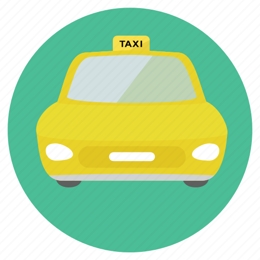 Cab, car, fun, holiday, ride, road, round icon - Download on Iconfinder