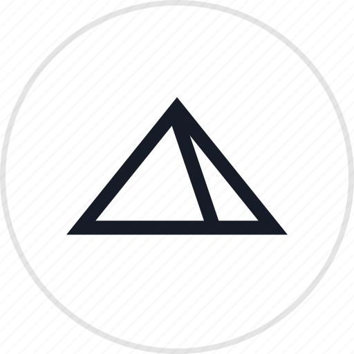 Egypt, giza, outdoors, pyramid icon - Download on Iconfinder