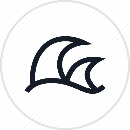 Ocean, surfing, waves icon - Download on Iconfinder