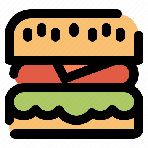 Food, burger, hamburger, fast food icon - Download on Iconfinder