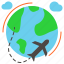 earth, globe, world, flag, country