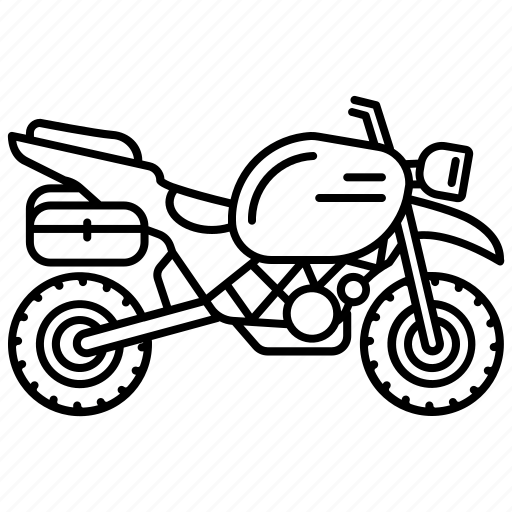Moto, bike, bicycle, transport, transportation icon - Download on Iconfinder