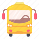 bus, travel, transport, holiday