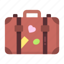 luggage, briefcase, baggage, vacation, holiday