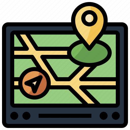 Gps, location, multimedia, orientation, position icon - Download on Iconfinder