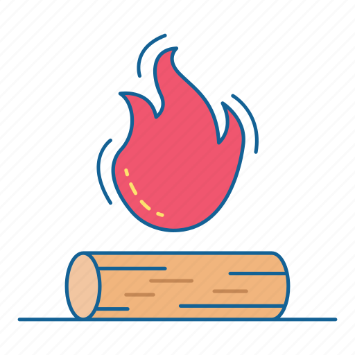 Camp, fire, holiday, travel, vacation, wood icon - Download on Iconfinder
