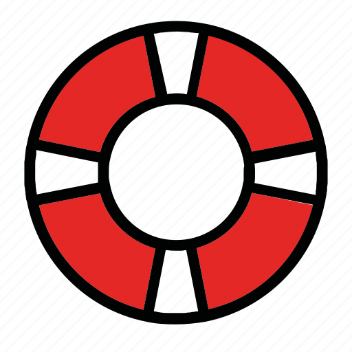 Boat, lifebuoy, round, safety, support icon - Download on Iconfinder