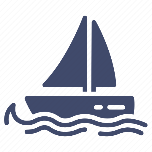 Boat, sail, sailing, sea, ship, travel, trip icon - Download on Iconfinder