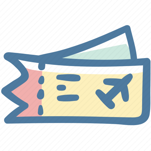 Plane ticket, tickets, travel icon - Download on Iconfinder