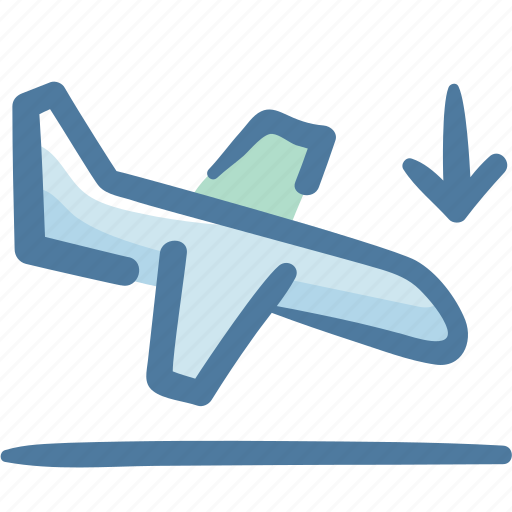 Aeroplane, airplane, arrival, hotel, navigation, plane, travel icon - Download on Iconfinder