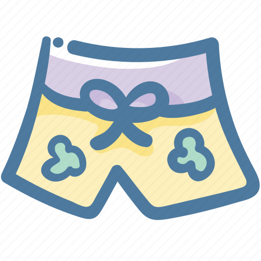 Bathing suit, bottoms, holiday, shorts, swim shorts, swim trunks, travel icon - Download on Iconfinder