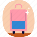 travel, summer, transport, vacation, holiday, bag 