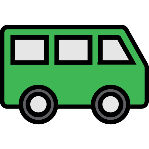 Car, cargo, courier, delivery, filled, transportation, travel icon - Free download