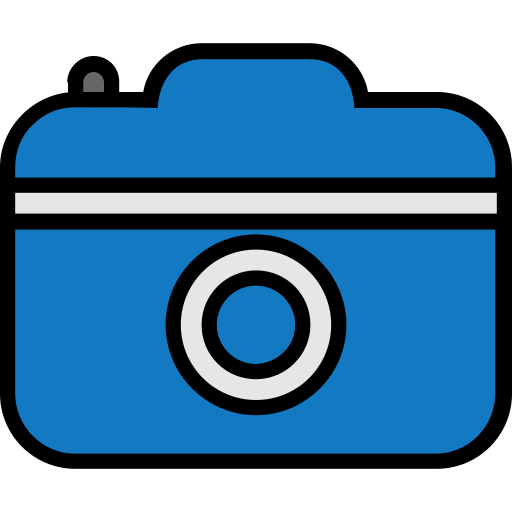Camera, capture, digital, filled, photo, technology, travel icon - Free download