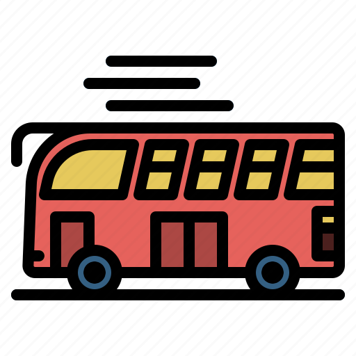 Travel, bus, transport, vehicle, public icon - Download on Iconfinder