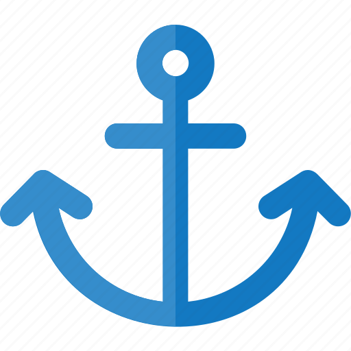 Anchor, flat, heavy, marin, nautical, naval, travel icon - Download on Iconfinder