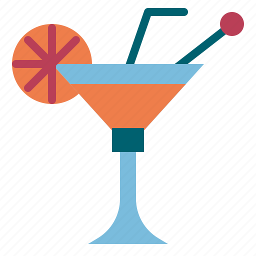 Travel, cocktail, drink, fruit, glass, party icon - Download on Iconfinder