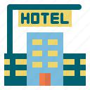 travel, hotel, booking, building 