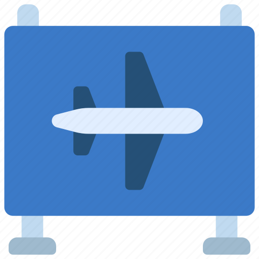 Airport, sign, travelling, holiday, flight icon - Download on Iconfinder