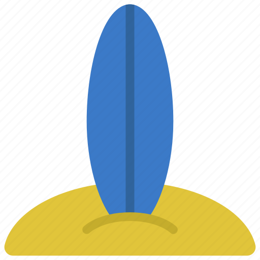 Beach, surf, board, travelling, holiday, surfing icon - Download on Iconfinder