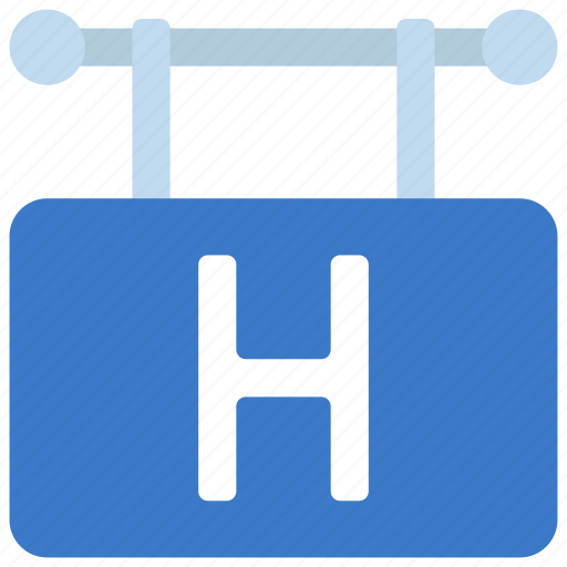 Hotel, sign, travelling, holiday, building icon - Download on Iconfinder