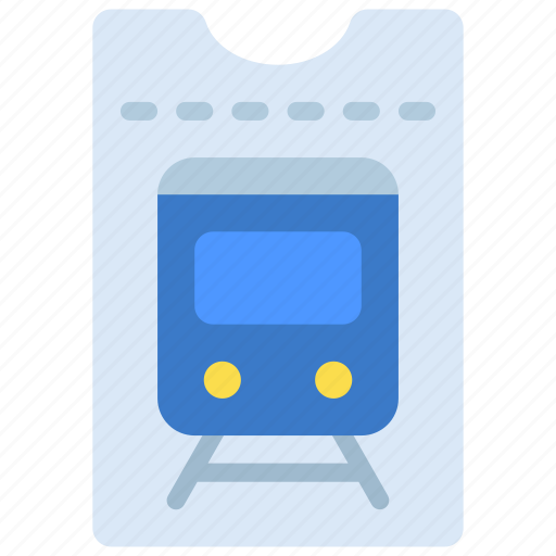 Train, ticket, travelling, holiday, transport icon - Download on Iconfinder