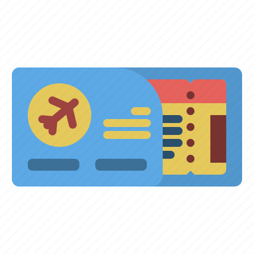 Travel, airplaneticket, plane, flight, airport icon - Download on Iconfinder